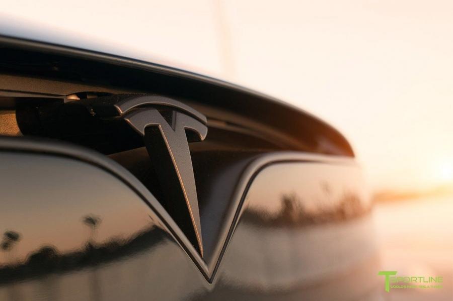 Логотип Tesla Model S P100D by T Sportline 2017 года  (фото 34 из 45)